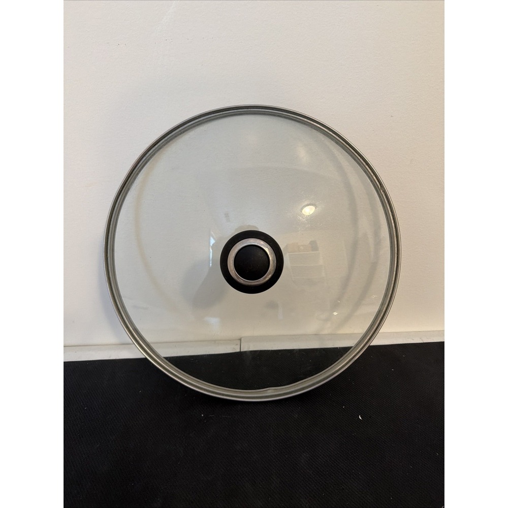 Koch Systeme CS Clear Glass Replacement Lid Only 10.75 Inch ID Round Top